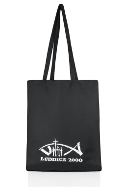 Torba z logo LEDNICA 2000 - czarna